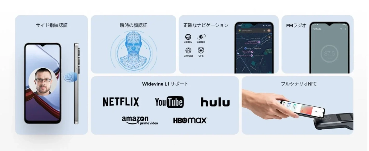 DOOGEE Note56X Proの機能