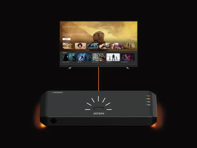 テレビとメディアプレイヤー