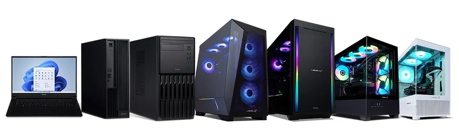 iiyama PCの製品ラインナップ