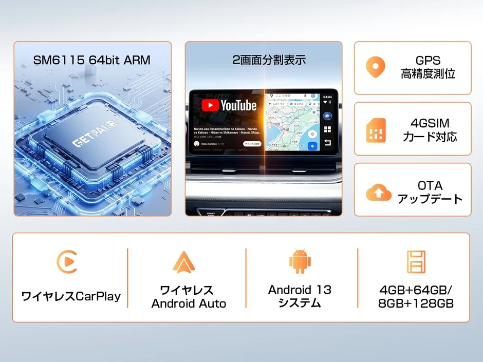 安定接続+アップデートの説明画像