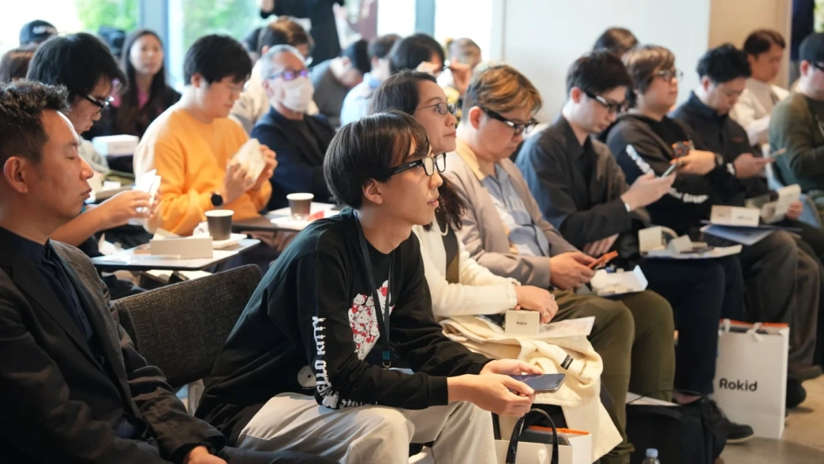 製品体験の様子