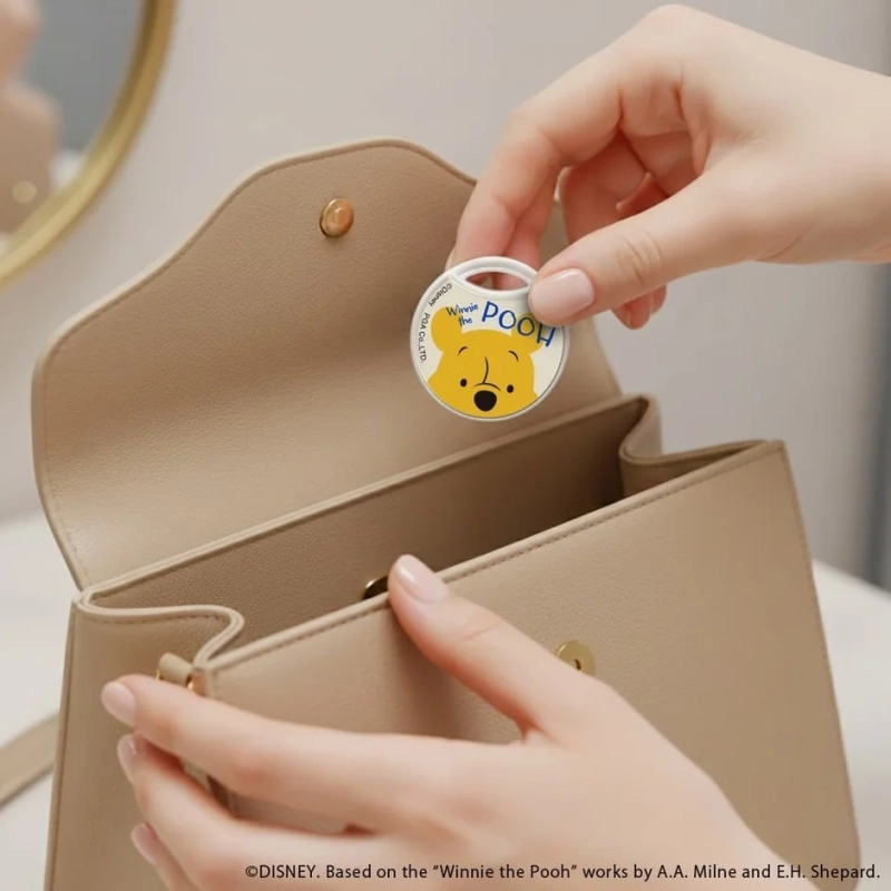 くまのプーさんとバッグ