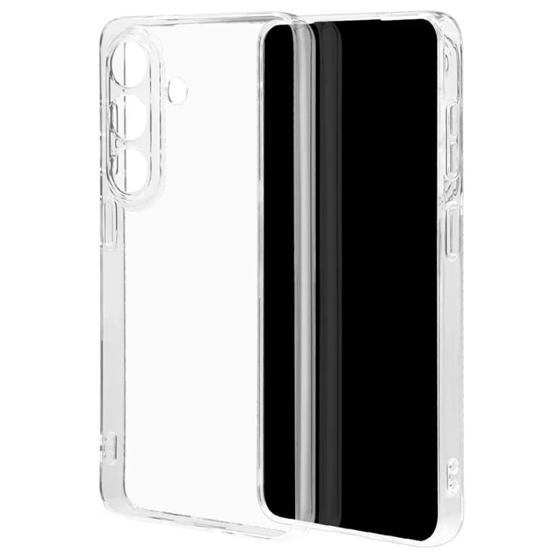 透明なスマートフォン用クリアケースの画像