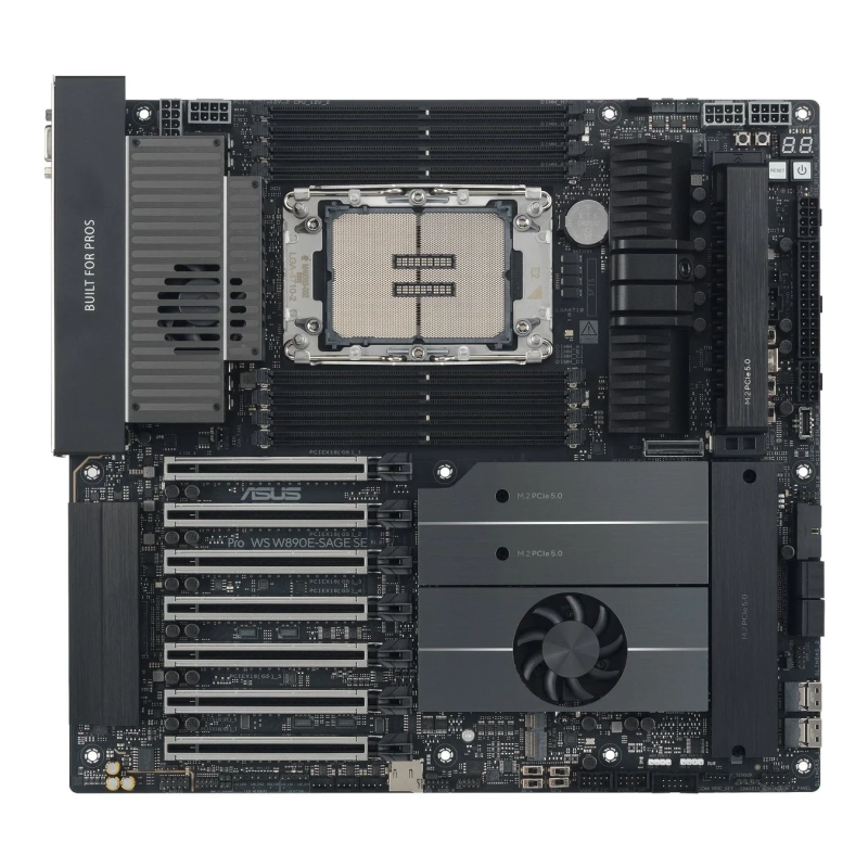 Pro WS W890E-SAGE SEの俯瞰