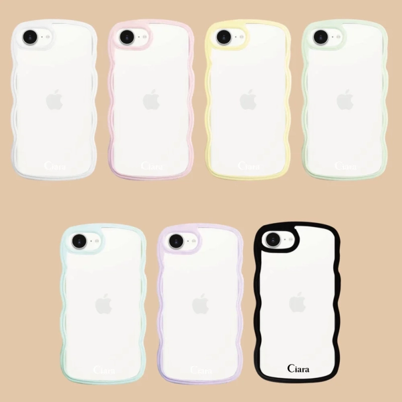 Ciara ウェーブフレームクリアケース