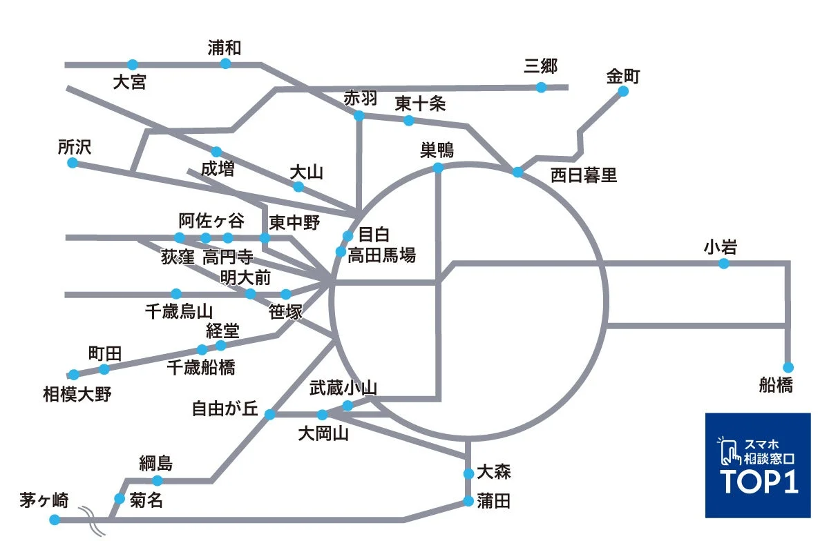 店舗網マップ