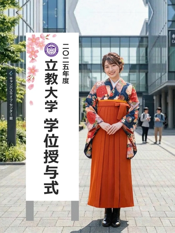 立教大学学位授与式