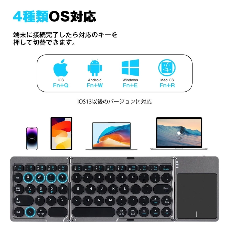 4種類OS対応