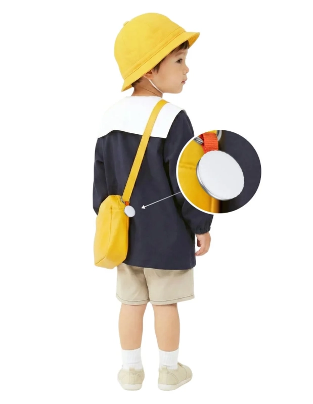 子供の通園バッグに付けられたTag.O