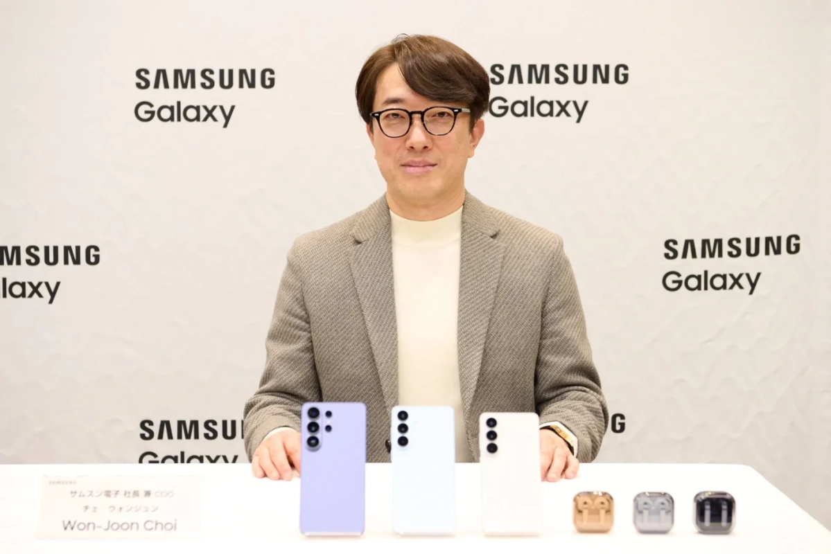 チェ・ウォンジュン氏とGalaxy製品