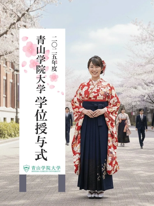 青山学院大学学位授与式