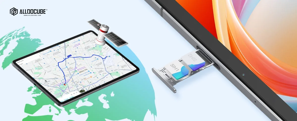 デュアルSIM対応の4G LTE通信