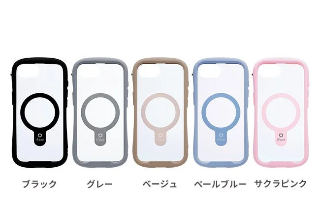 iFace Reflection MagSynq強化ガラスクリアケースのカラーバリエーション
