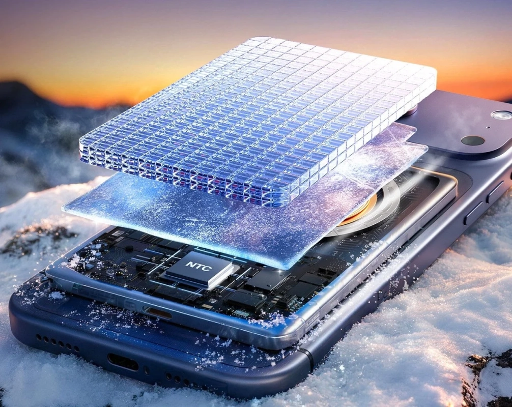 冷却技術の内部構造を示す図