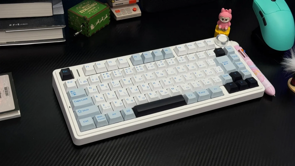 AULA F75のキーボードレイアウト