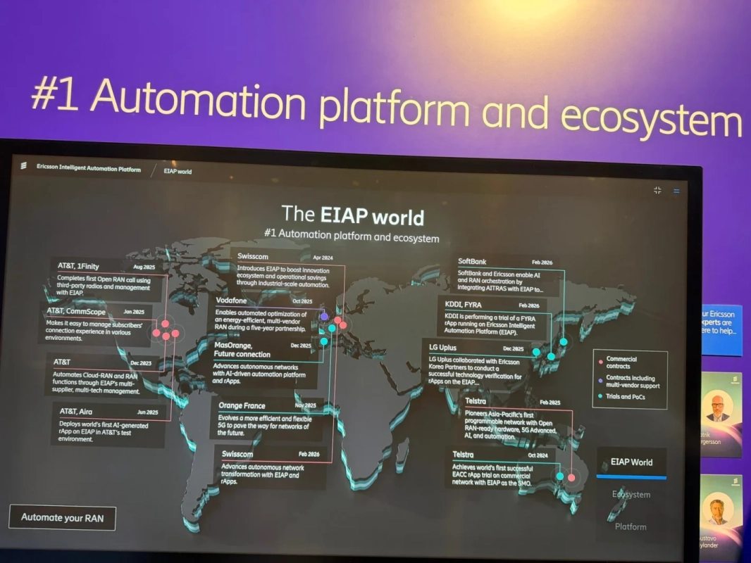 EIAPの世界展開を示す地図