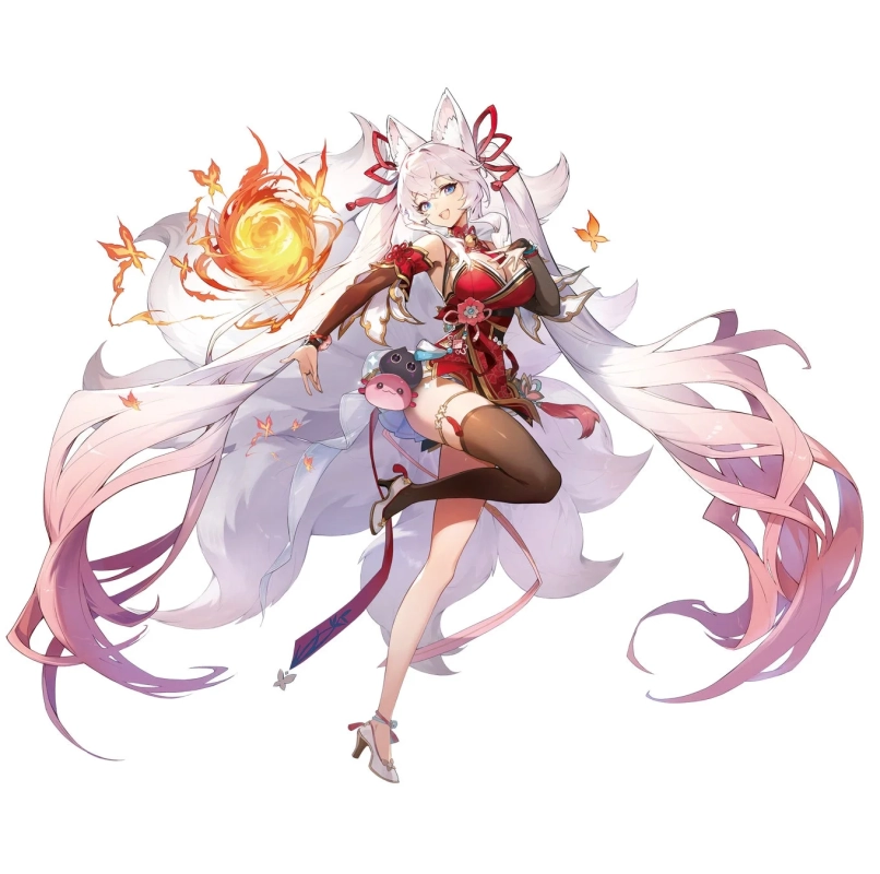 ミーナのキャラクターイラスト