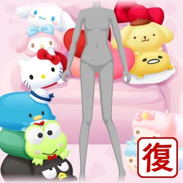 アバターとサンリオキャラクターグッズ