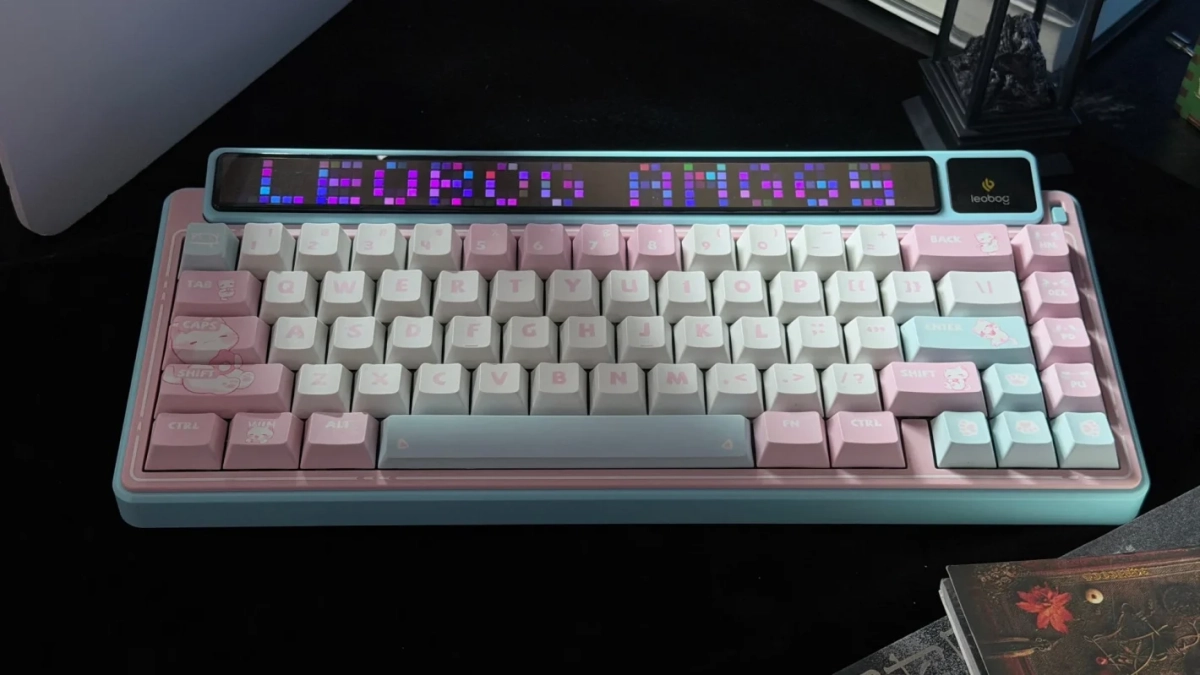 AULA AMG65キーボードの全体像