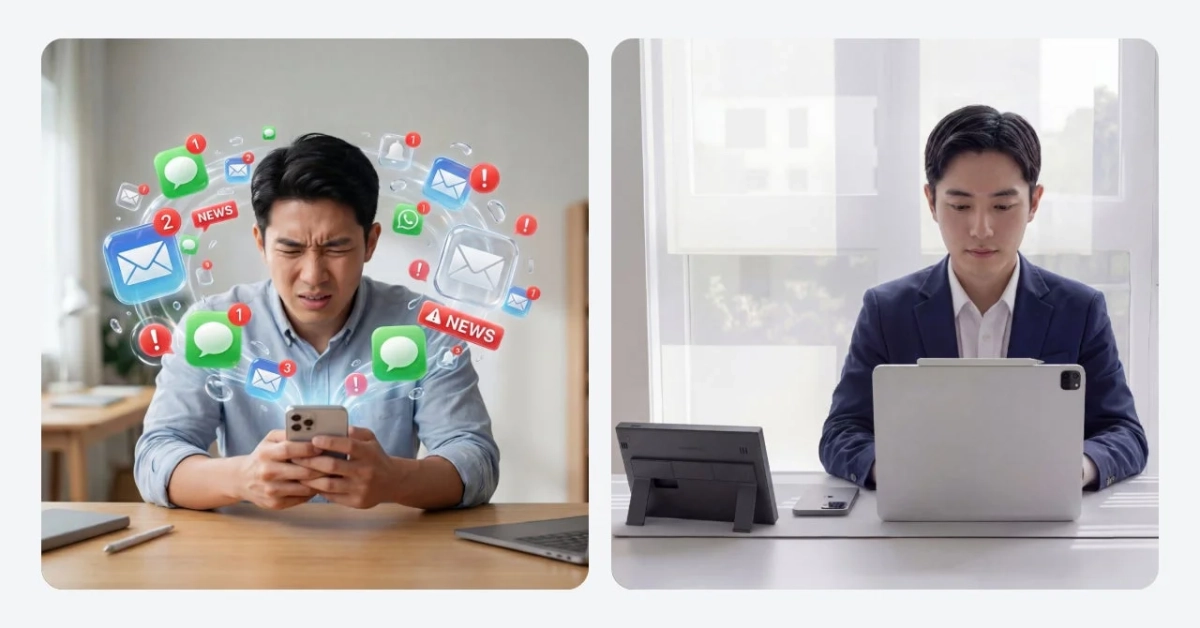 情報過多によるストレス