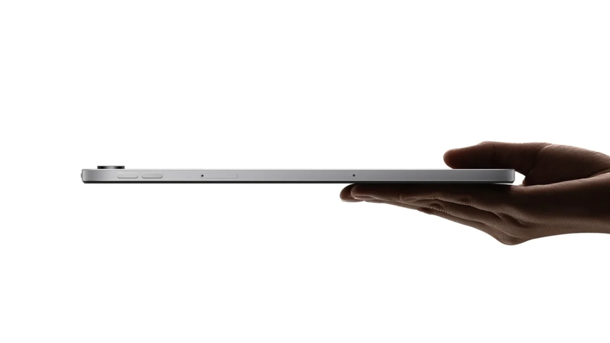 タブレットの側面デザイン