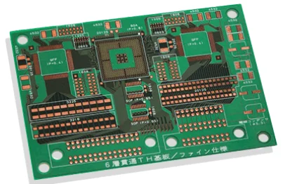 高機能プリント基板の構造例