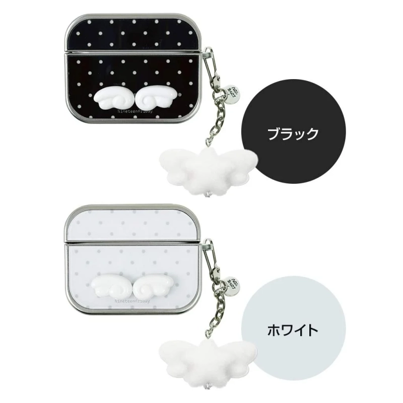 立体エンジェルウィング チャーム付きケース