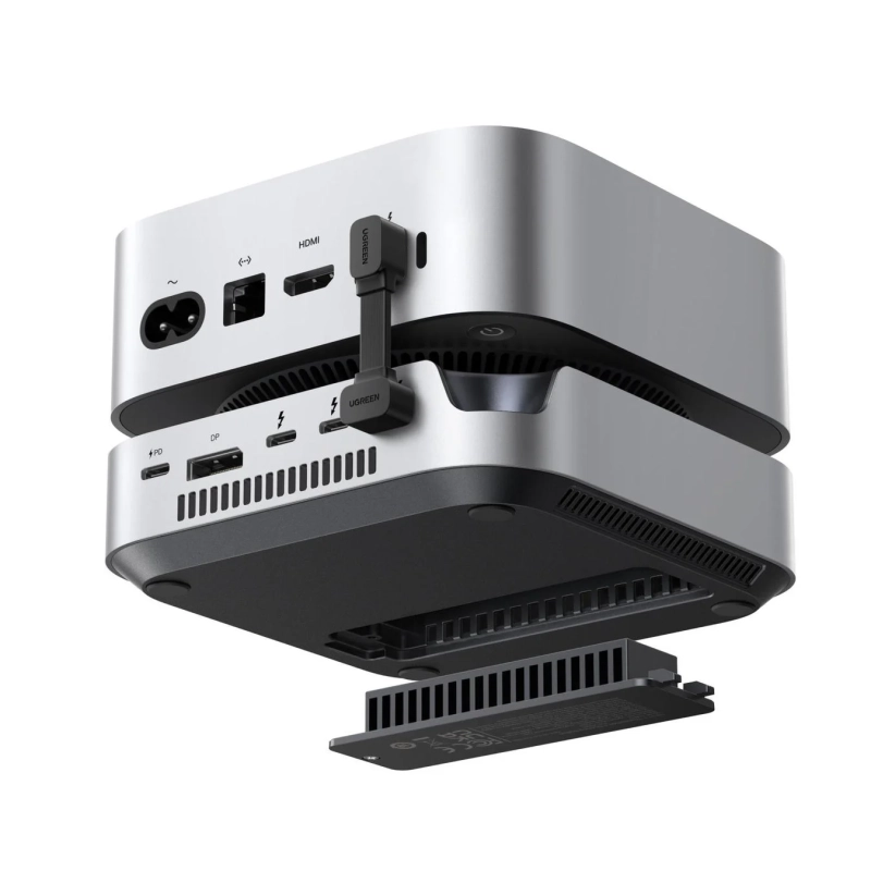 UGREEN Thunderbolt 5 ドッキングステーションのモジュール式ストレージ拡張