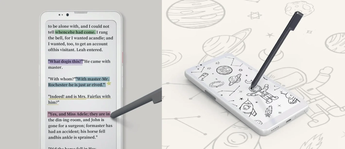 E Inkメイン画面での手書き