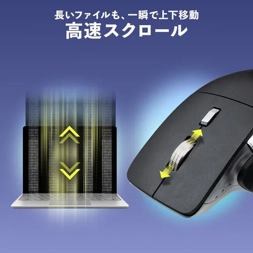 高速スクロール機能で長文や大量データを一気に移動