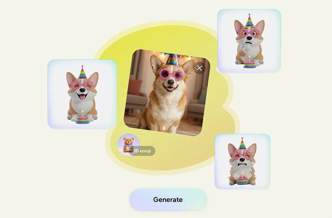 クリエイティブスタジオによるスタンプ生成