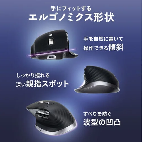 手にフィットするエルゴノミクス形状