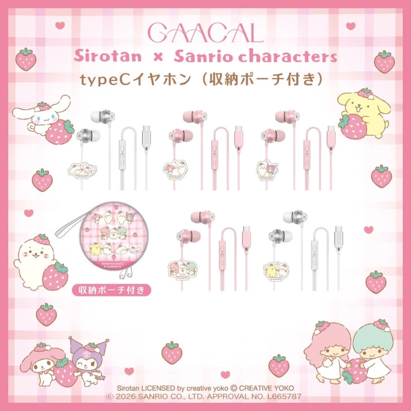 カナル型 Type-C対応有線イヤホン