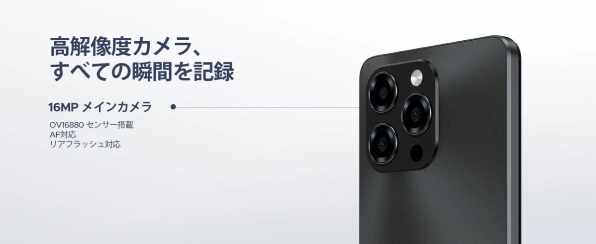 高解像度カメラ