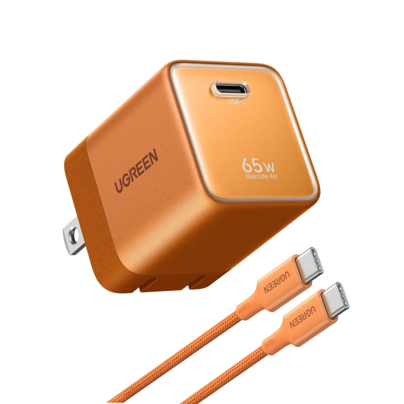 UGREEN Nexode Air 65W急速充電器（オレンジ）