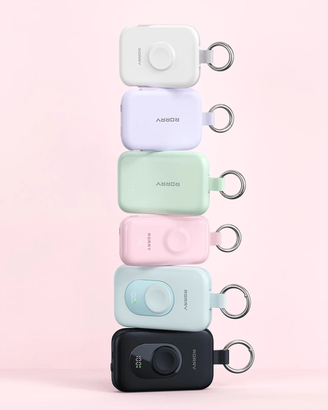 カラフルなポータブル充電器