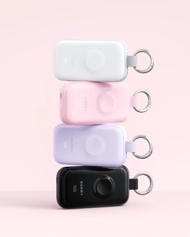 積み重ねられたポータブル充電器