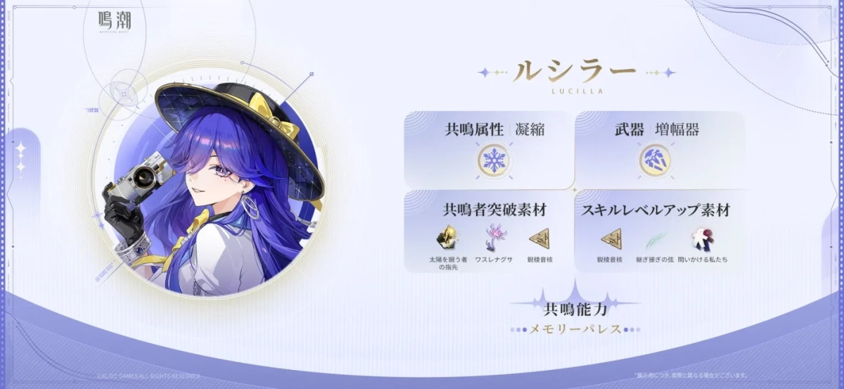 ルシラー詳細情報
