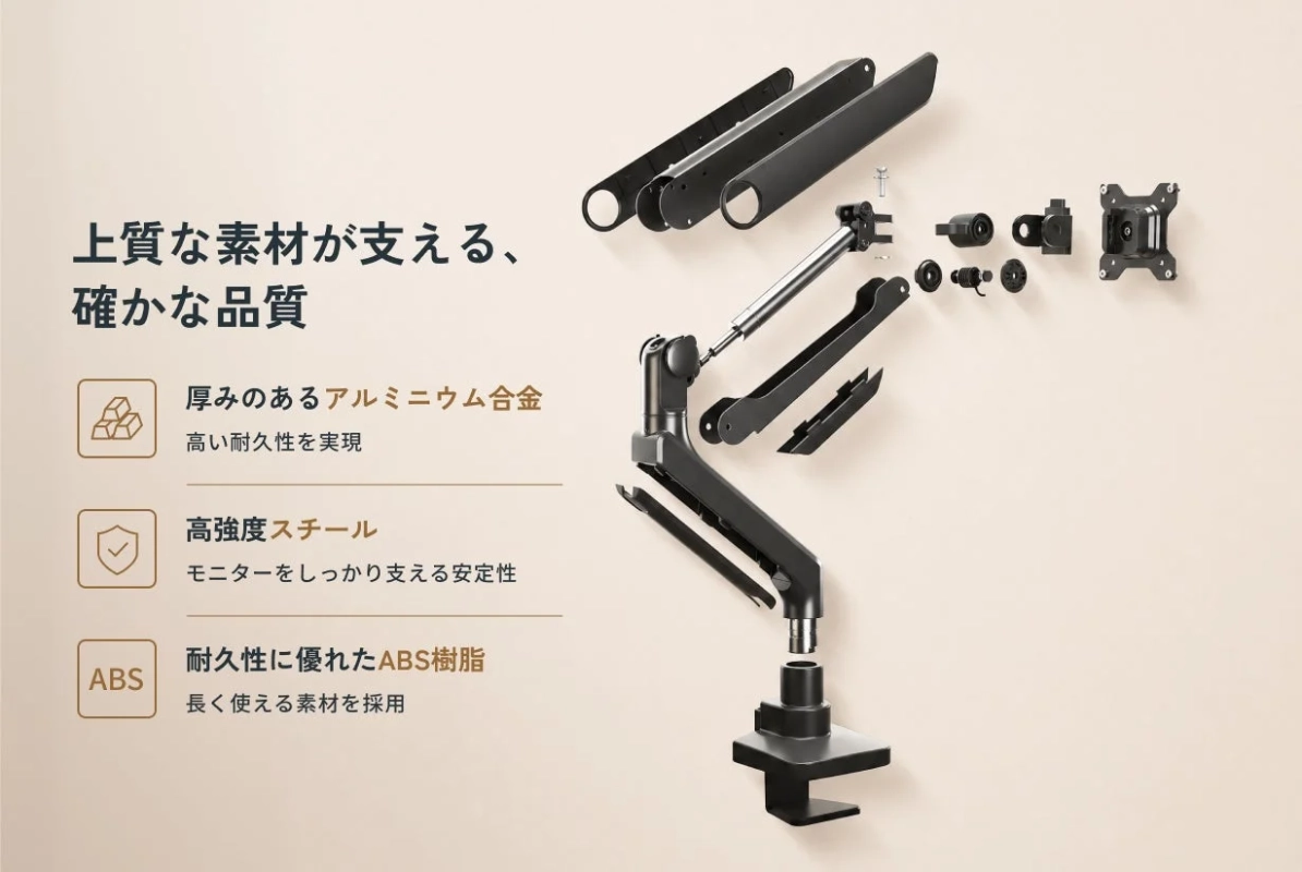 MA8の品質と素材