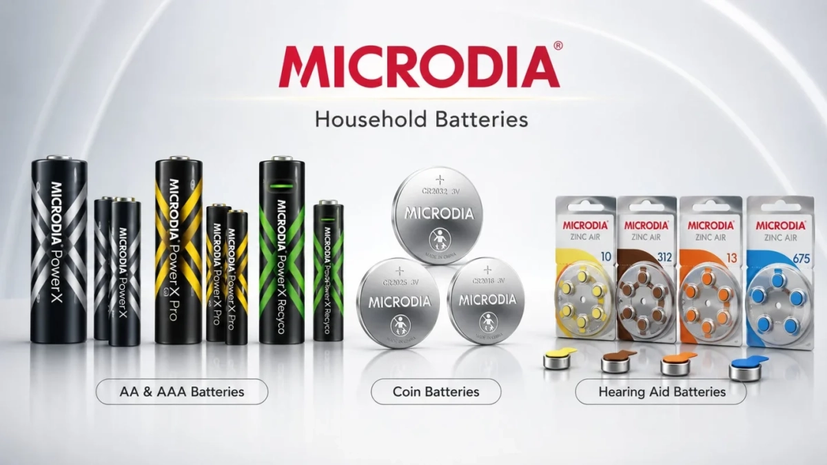 MICRODIA 家庭用電池