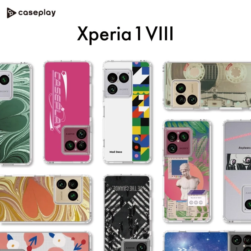 Xperia 1 VIII向けスリムプロテクションケース