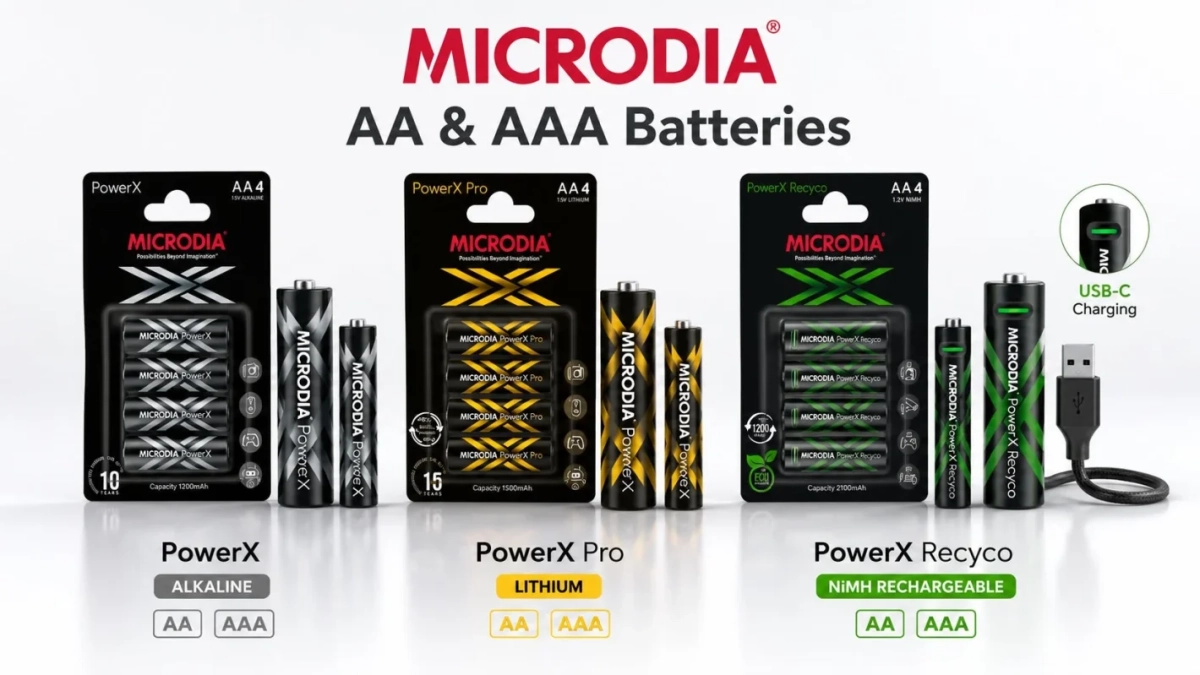 MICRODIA AA・AAA 電池シリーズ