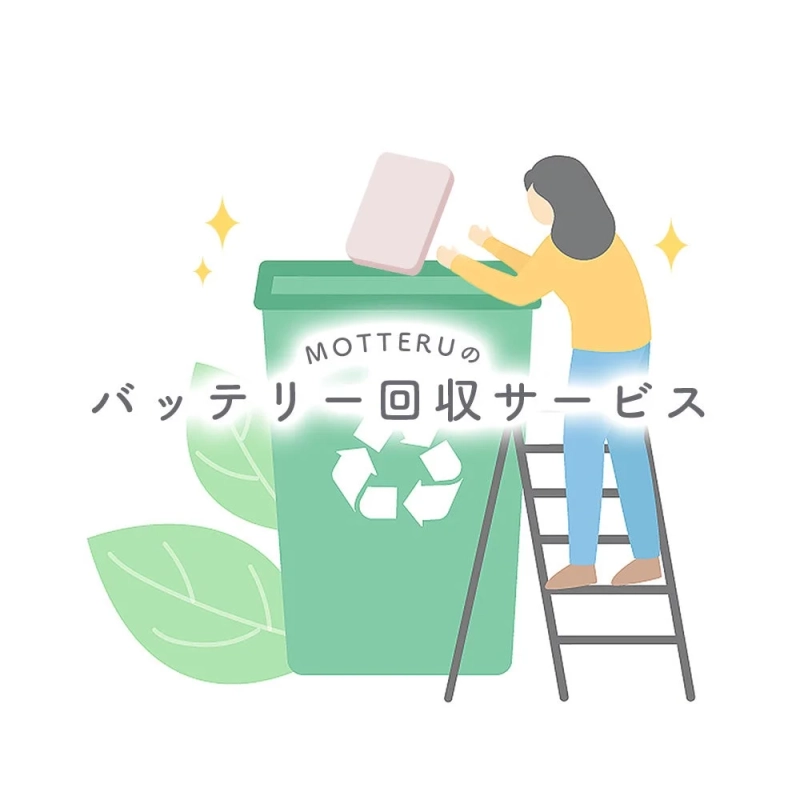 MOTTERUのバッテリー回収サービス