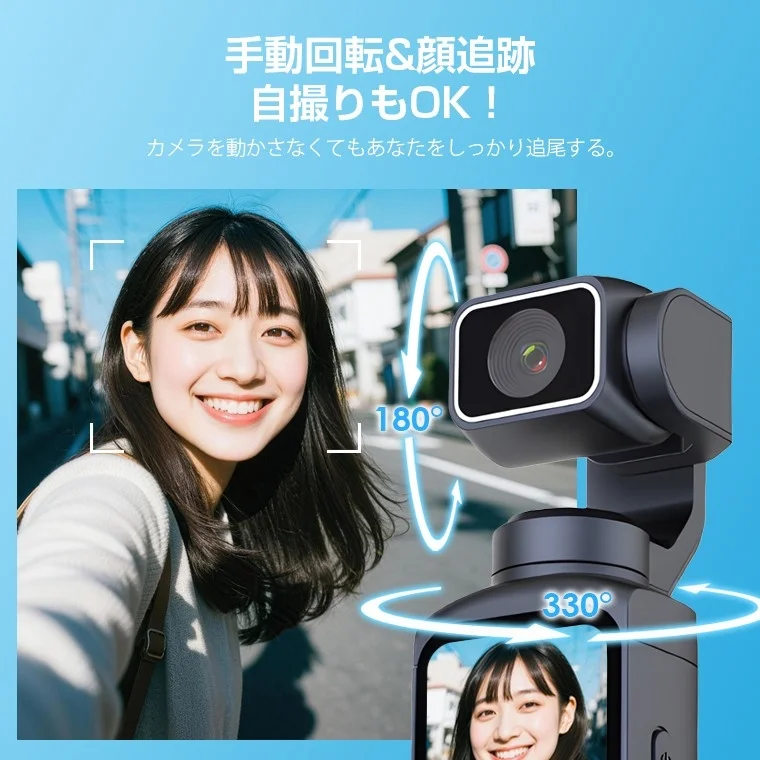 AI顔認識自動追尾