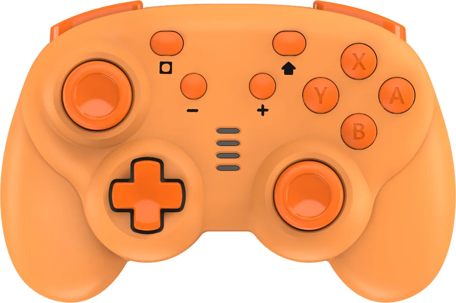 CYBER・ジャイロコントローラー ミニ 無線タイプ (Switch2／Switch用) オレンジ