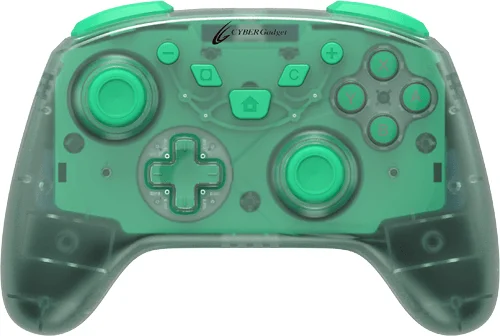 CYBER・ゲーミングコントローラー HG smart無線タイプ (Switch2／Switch用) エメラルド