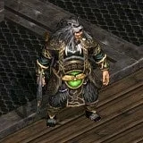 戦士,将軍,鎧,髭,長髪,ファンタジー,ゲームキャラクター,猛将,武器,獣皮