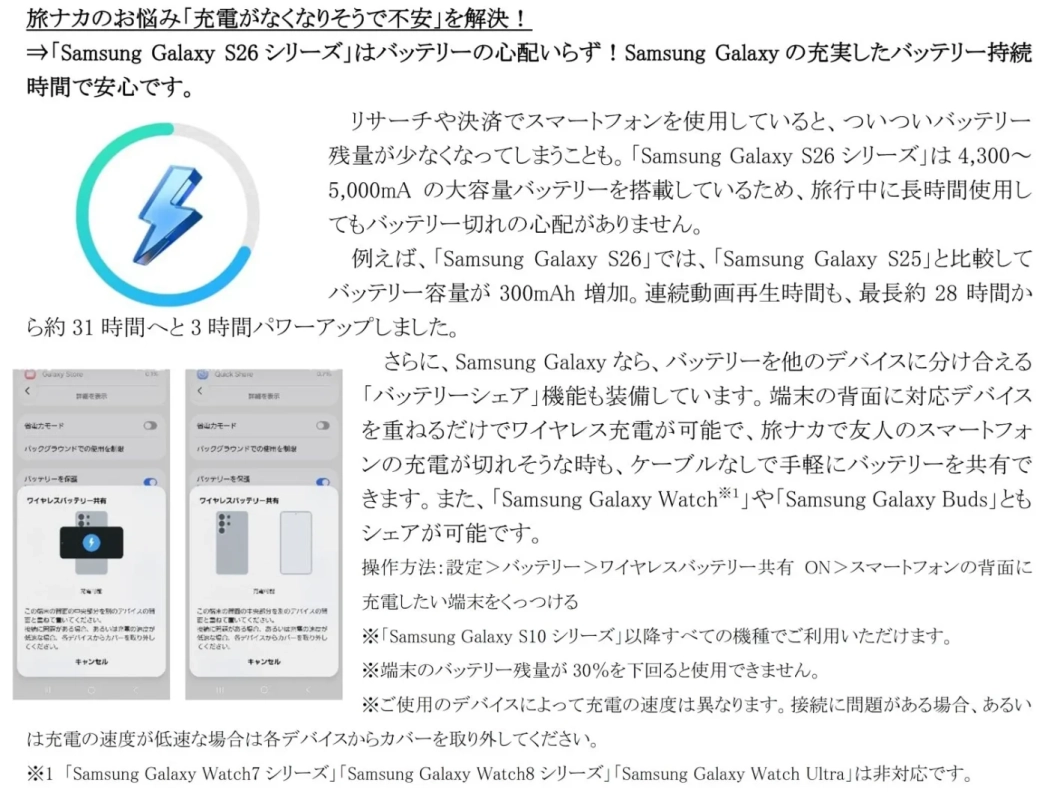 バッテリーシェア