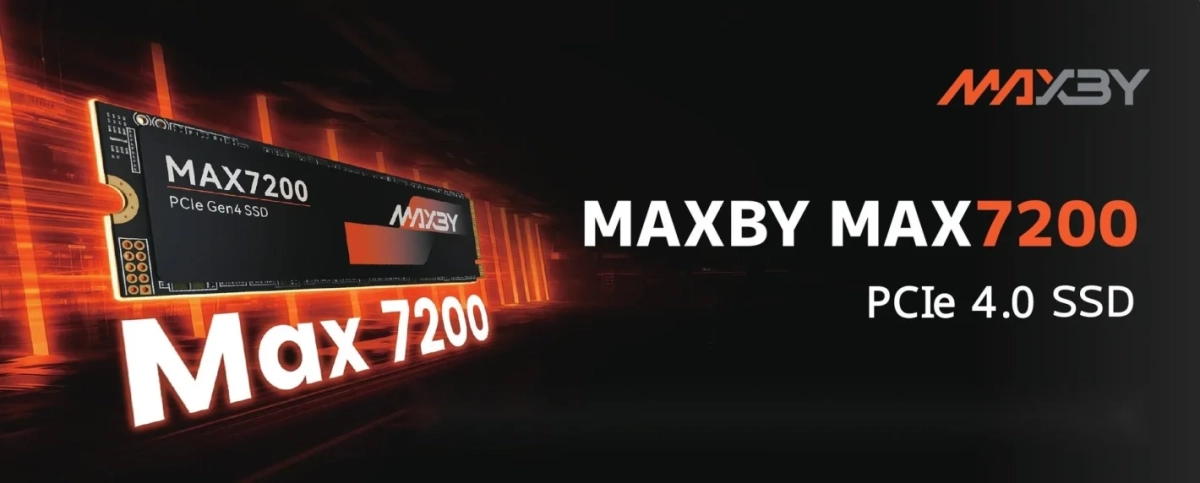 MAXBY MAX7200 PCIe Gen4 SSD