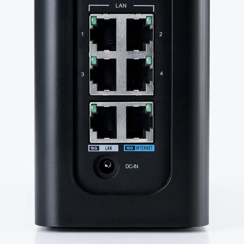 ルーター背面ポート